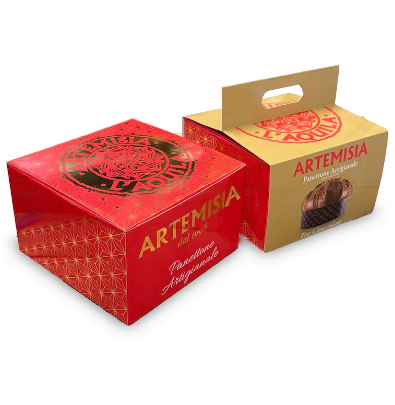 scatola panettone tre cioccolati