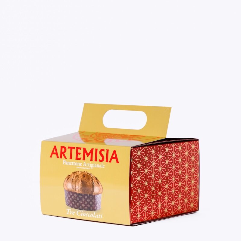 scatola panettone tre cioccolati